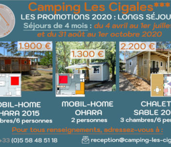 camping les pieds dans l eau courant d huchet PMR